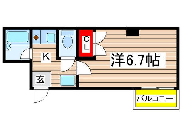 シャトー村瀬千代田ビルの物件間取画像